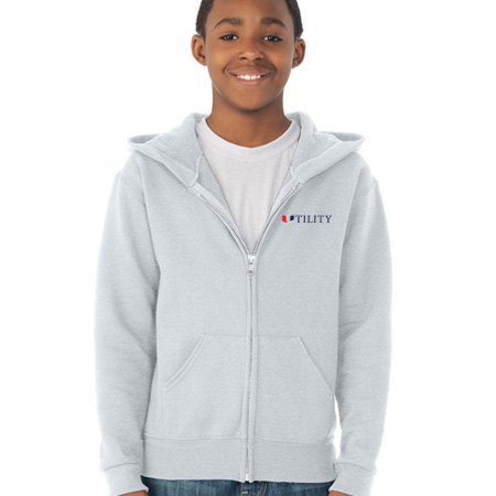 Utility Youth Youth Full Zip Hoodie - Image 18