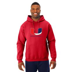 Alternative view of Utility Adult NuBlend® Hooded Sweatshirt
