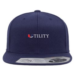 Utility Snap Back Flat Bill Trucker