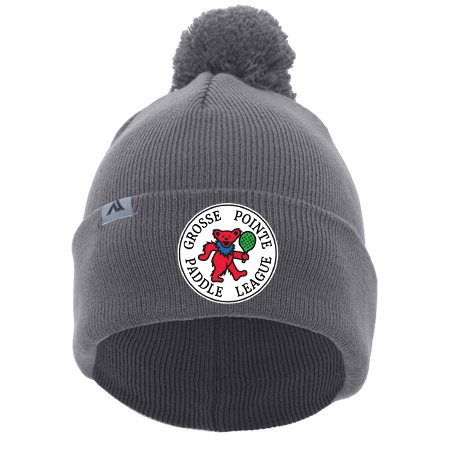 GPPL KNIT FOLD OVER POM-POM BEANIE - Image 15