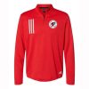 GPPL Adult Adidas 3-Stripes Double Knit Quarter-Zip Pullover