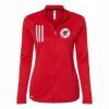 GPPL Ladies Adidas 3-Stripes Double Knit Full Zip Pullover
