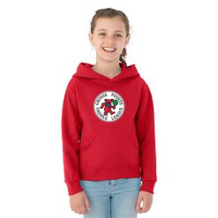 Alternative view of GPPL Youth NuBlend® Youth Hooded Sweatshirt