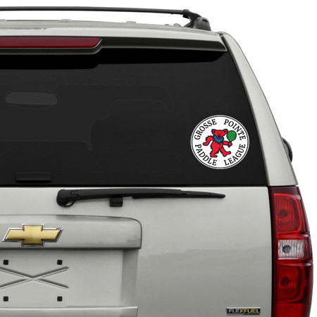 Grosse Pointe Paddle League - Window Decal