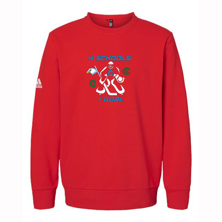 GRCCH Adidas Fleece Crewneck Sweatshirt - Image 3
