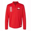 GRCCH Adult Adidas 3-Stripes Double Knit Quarter-Zip Pullover