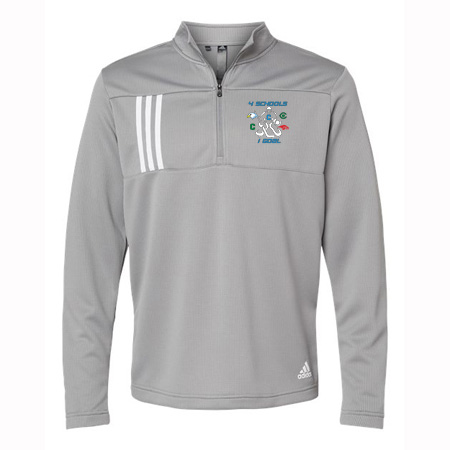 GRCCH Adult Adidas 3-Stripes Double Knit Quarter-Zip Pullover - Image 13