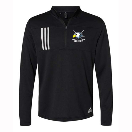 GRCCH Adult Adidas 3-Stripes Double Knit Quarter-Zip Pullover - Image 3
