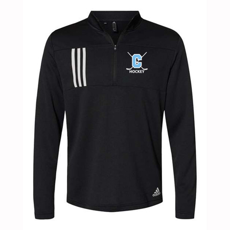 GRCCH Adult Adidas 3-Stripes Double Knit Quarter-Zip Pullover - Image 5