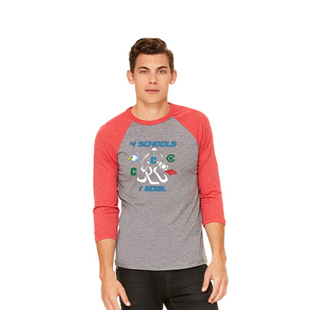 GRCCH Unisex 3/4 Sleeve Baseball Tee - Image 5