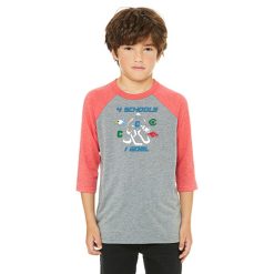 Alternative view of GRCCH Youth Youth 3/4 Sleeve Baseball Tee