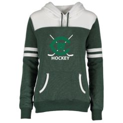 Alternative view of GRCCH Ladies Varsity Fleece Pullover Hood