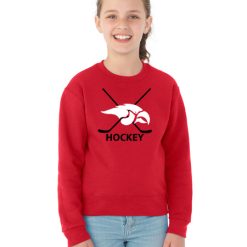Alternative view of GRCCH Youth Youth Crew Sweatshirt