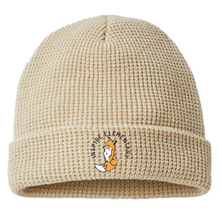 Inspire Elementary Waffle Cuff Beanie - Image 4