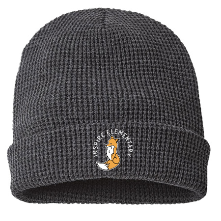 Inspire Elementary Waffle Cuff Beanie - Image 2