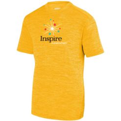 Inspire Elementary Youth YOUTH SHADOW TONAL HEATHER TRAINING TEE
