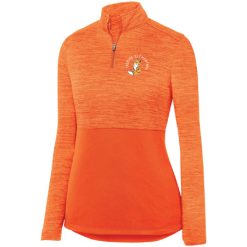 Inspire Elementary Ladies Shadow Tonal Heather ¼ Zip Pullover