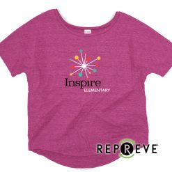 Inspire Elementary Ladies Triblend Flowy Tee