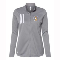 Alternative view of Inspire Elementary Ladies Adidas 3-Stripes Double Knit Full Zip Pullover