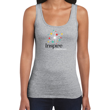 Inspire Elementary Ladies Soft Style Tank Top - Image 3