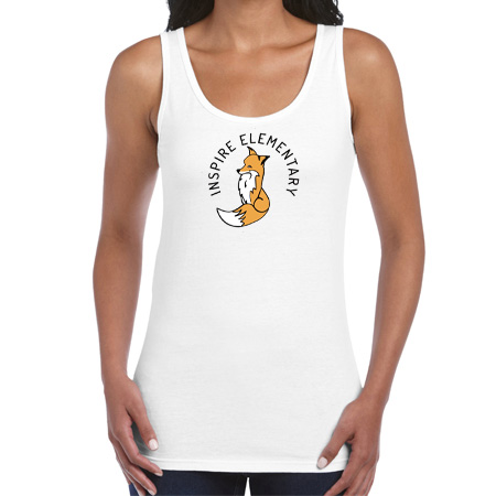 Inspire Elementary Ladies Soft Style Tank Top - Image 2