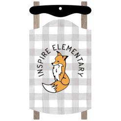Inspire Elementary Sled Ornament