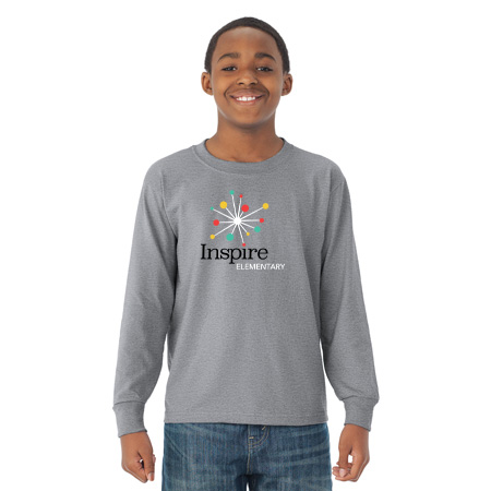Inspire Elementary Youth DRI-POWER Youth Long Sleeve T-Shirt - Image 10