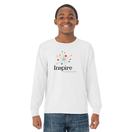 Inspire Elementary Youth DRI-POWER Youth Long Sleeve T-Shirt - Image 8