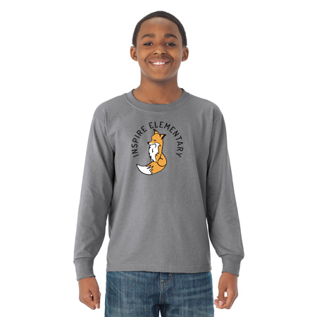 Inspire Elementary Youth DRI-POWER Youth Long Sleeve T-Shirt - Image 9