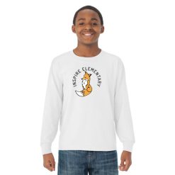 Alternative view of Inspire Elementary Youth DRI-POWER Youth Long Sleeve T-Shirt