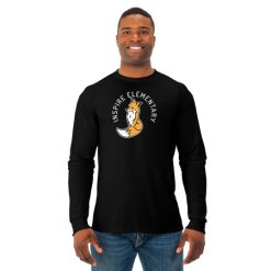 Alternative view of Inspire Elementary Adult DRI-Power Long Sleeve Poly T-Shirt