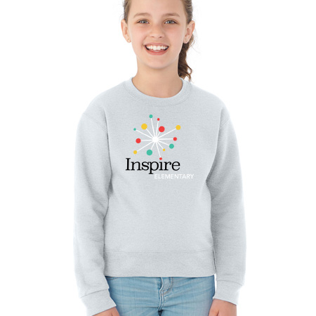 Inspire Elementary Youth Youth Crew Sweatshirt - Image 7