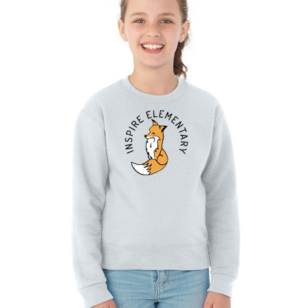 Inspire Elementary Youth Youth Crew Sweatshirt