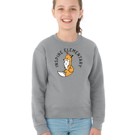 Inspire Elementary Youth Youth Crew Sweatshirt - Image 6