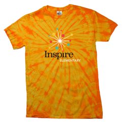 Alternative view of Inspire Elementary Youth Youth Spider Tie Dye T-Shirt