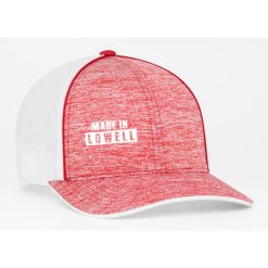 Alternative view of Lowell Fitted Heather Trucker Mesh