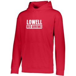 Alternative view of Lowell Youth YOUTH WICKING FLEECE HOODIE