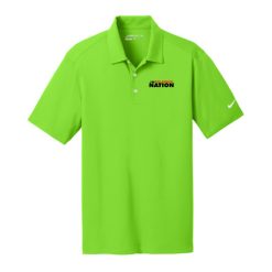 Alternative view of Lowell Adult Nike Dri-FIT Vertical Mesh Polo