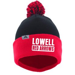 Alternative view of Lowell KNIT FOLD OVER POM-POM BEANIE