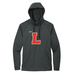 Alternative view of Lowell Adult Nike Therma-FIT Pullover Fleece Hoodie