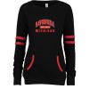 Lowell Ladies Varsity Fleece Crew Neck Pullover