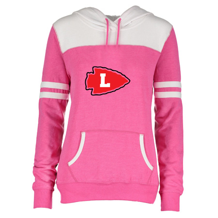 Lowell Ladies Varsity Fleece Pullover Hood - Image 20