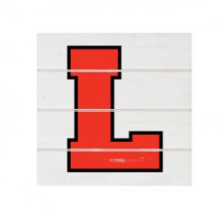 Alternative view of Lowell White Wood Pallet Coaster  Set of 1  no holder