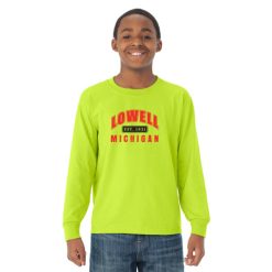 Alternative view of Lowell Youth DRI-POWER Youth Long Sleeve T-Shirt