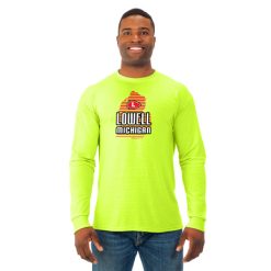 Lowell Adult DRI-Power Long Sleeve Poly T-Shirt