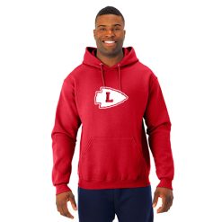 Alternative view of Lowell Adult NuBlend® Hooded Sweatshirt