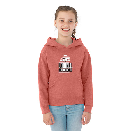 Lowell Youth NuBlend® Youth Hooded Sweatshirt - Image 55