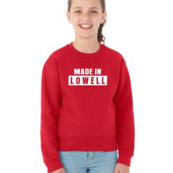 Alternative view of Lowell Youth Youth Crew Sweatshirt