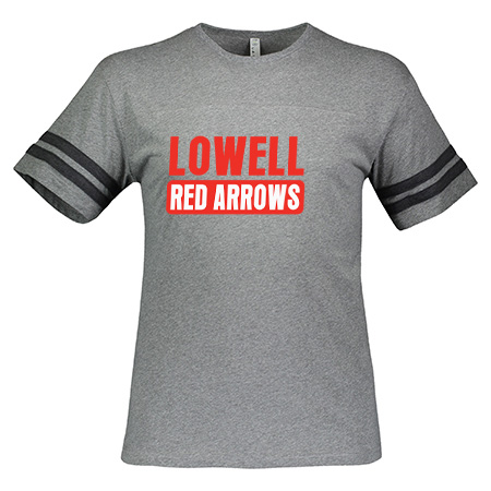 Lowell Adult Men's Football Tee - Image 34