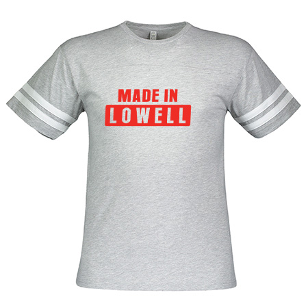 Lowell Adult Men's Football Tee - Image 18